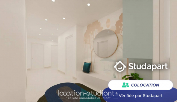 Colocation tudiante Chambre dans une colocation de 12m2