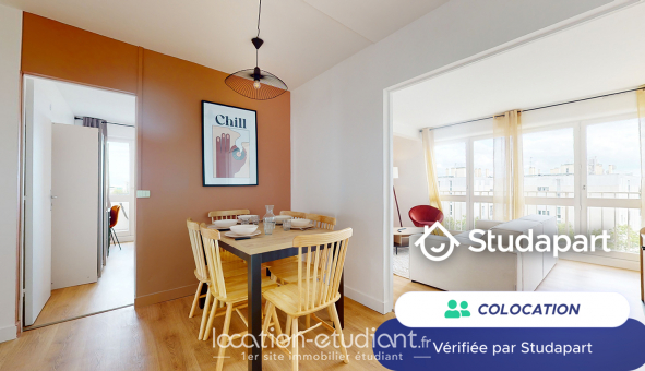 Colocation tudiante Studio à Gennevilliers (92230)