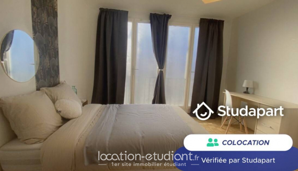 Colocation �tudiante Studio &agrave; Gennevilliers (92230)