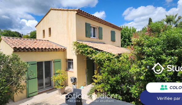Colocation tudiante Studio à Grasse (06130)