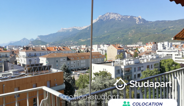 Colocation �tudiante T3 &agrave; Grenoble (38000)