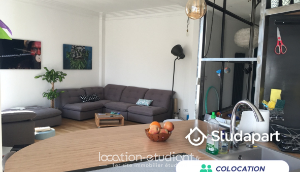Colocation étudiante T3 &agrave; Grenoble (38000)