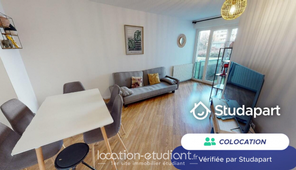 Colocation tudiante Studio à Grenoble (38000)