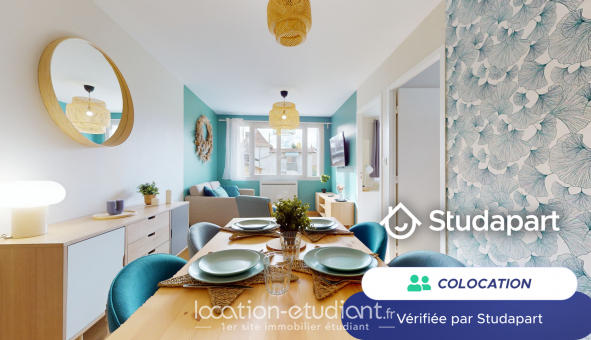 Colocation tudiante Studio à Grenoble (38000)