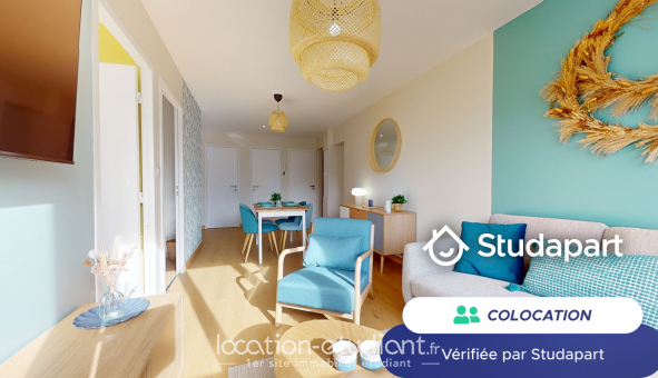 Colocation tudiante Studio à Grenoble (38000)