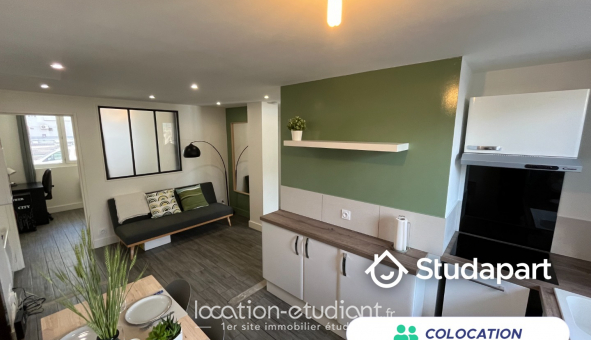 Colocation étudiante Studio à Grenoble (38000)