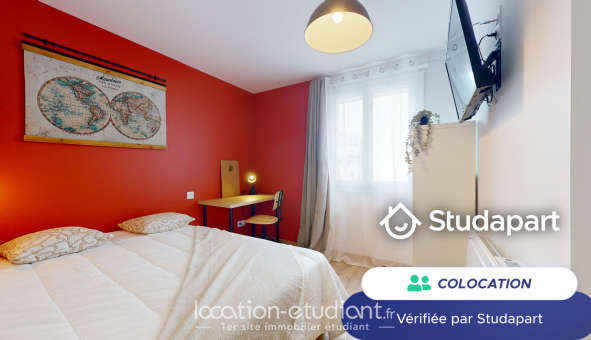 Colocation tudiante Studio à Grenoble (38000)