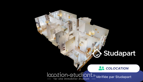 Colocation tudiante Studio à Grenoble (38000)