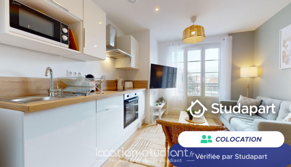 Colocation tudiante Studio à Grenoble (38000)