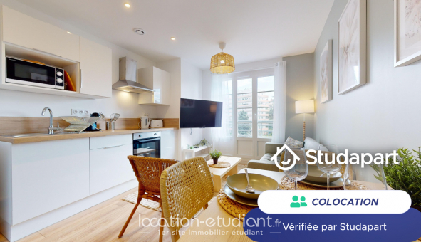 Colocation tudiante Studio à Grenoble (38000)