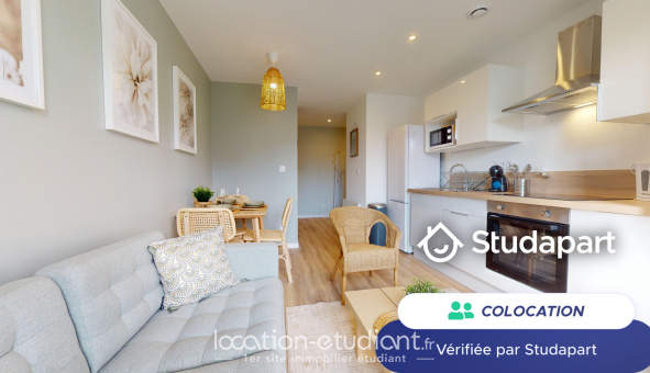 Colocation tudiante Studio à Grenoble (38000)