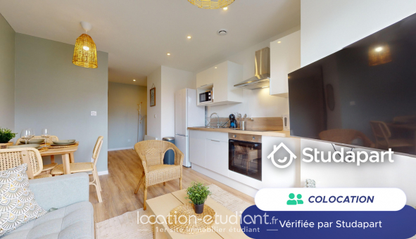 Colocation tudiante Studio à Grenoble (38000)
