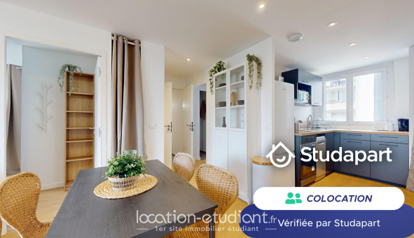Colocation tudiante Studio à Grenoble (38000)