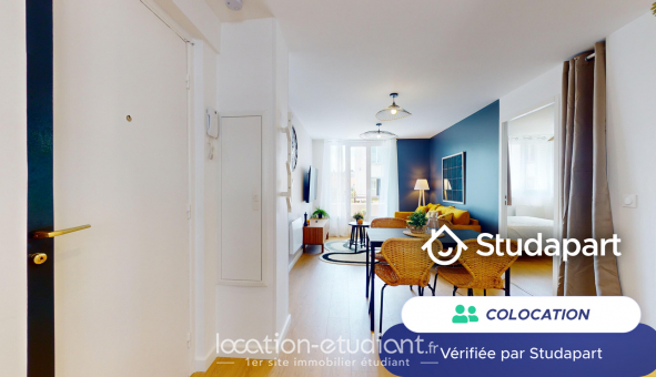 Colocation tudiante Studio à Grenoble (38000)