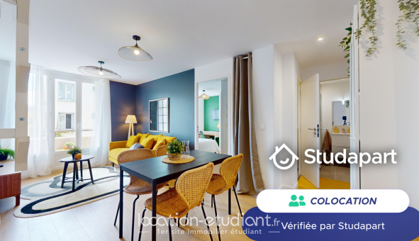 Colocation tudiante Studio à Grenoble (38000)