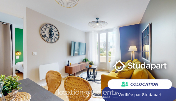 Colocation tudiante Studio à Grenoble (38000)