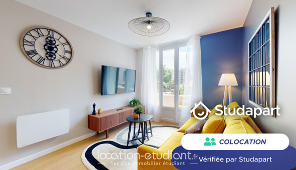 Colocation tudiante Studio à Grenoble (38000)