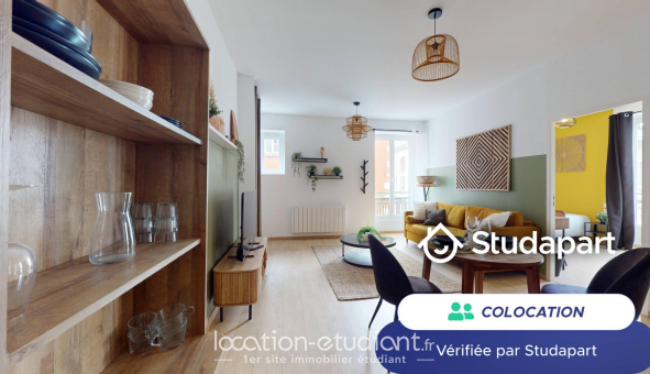 Colocation tudiante Studio à Grenoble (38000)