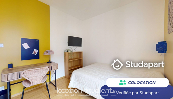 Colocation tudiante Studio à Grenoble (38000)