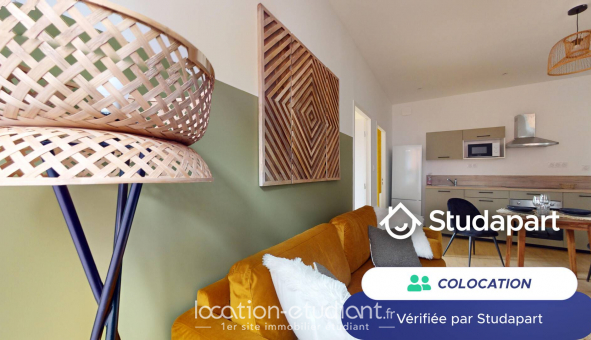Colocation tudiante Studio à Grenoble (38000)