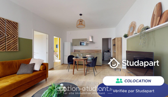 Colocation tudiante Studio à Grenoble (38000)