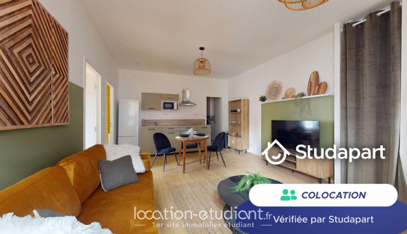 Colocation tudiante Studio à Grenoble (38000)