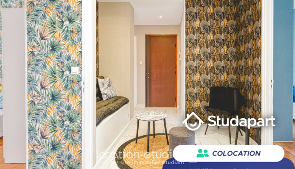 Colocation �tudiante T5 &agrave; Grenoble (38000)