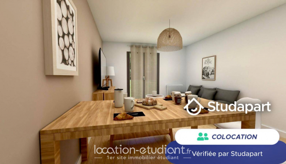 Colocation tudiante Studio à Grenoble (38000)
