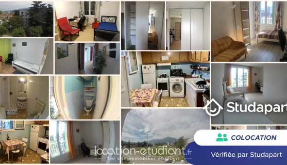 Colocation tudiante Studio à Grenoble (38000)