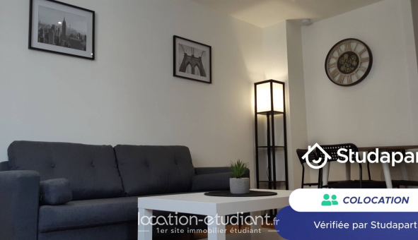 Colocation tudiante Studio à Grenoble (38000)