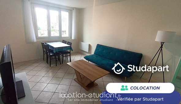 Colocation tudiante Studio à Grenoble (38000)
