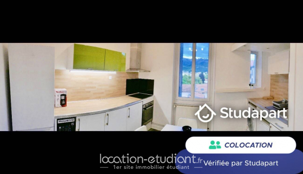 Colocation tudiante Studio à Grenoble (38000)