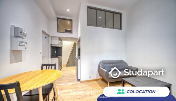 Colocation tudiante Studio à Grenoble (38000)
