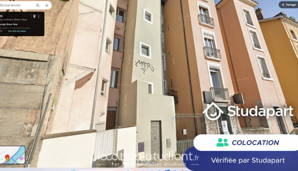 Colocation tudiante Studio à Grenoble (38000)