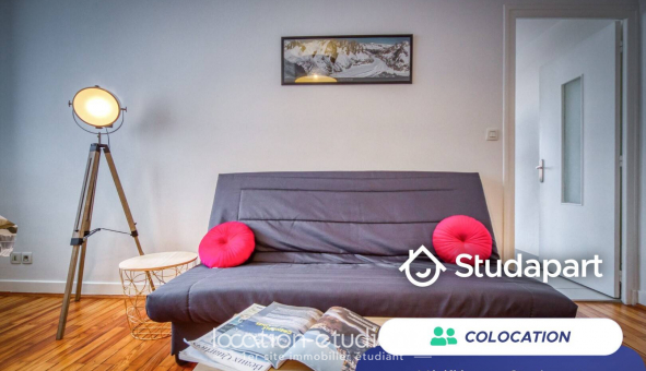 Colocation �tudiante Studio &agrave; Grenoble (38000)