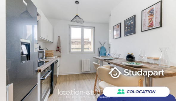 Colocation �tudiante Studio &agrave; Grenoble (38000)