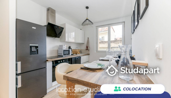 Colocation �tudiante Studio &agrave; Grenoble (38000)