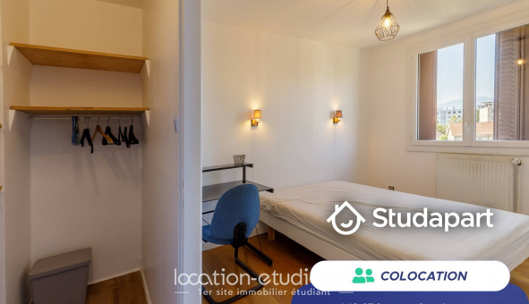 Colocation �tudiante Studio &agrave; Grenoble (38000)