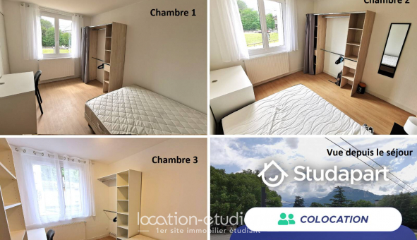 Colocation �tudiante Studio &agrave; Grenoble (38000)