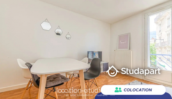 Colocation étudiante T4 à Grenoble (38000)