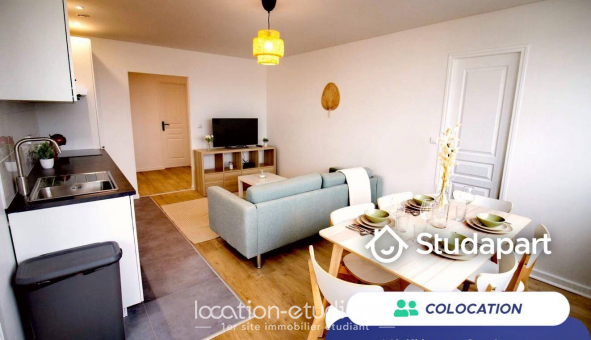 Colocation �tudiante Studio &agrave; H�rouville Saint Clair (14200)