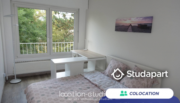 Colocation �tudiante Studio &agrave; Illkirch Graffenstaden (67400)
