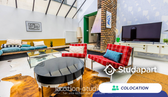 Colocation �tudiante Studio &agrave; Issy les Moulineaux (92130)