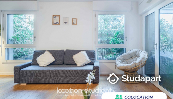 Colocation �tudiante Studio &agrave; Issy les Moulineaux (92130)