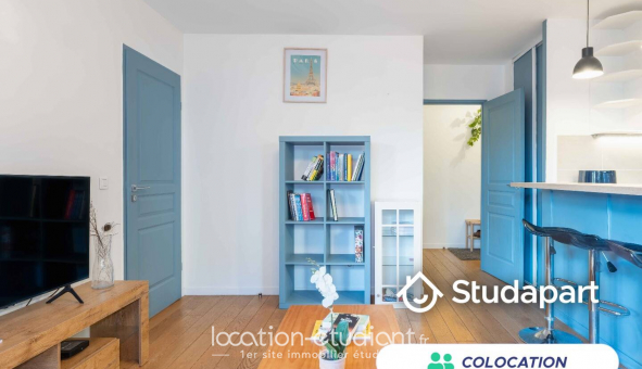 Colocation �tudiante Studio &agrave; Issy les Moulineaux (92130)