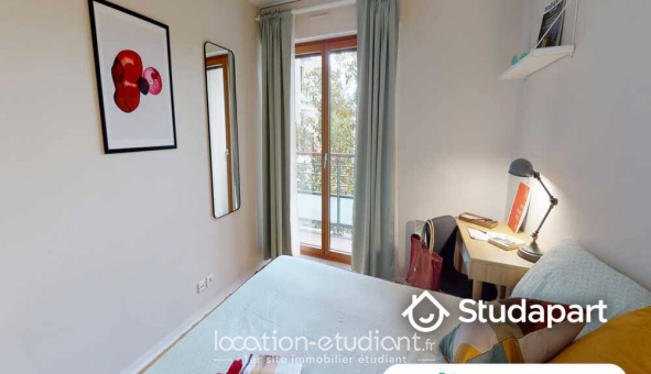 Colocation �tudiante Studio &agrave; Issy les Moulineaux (92130)