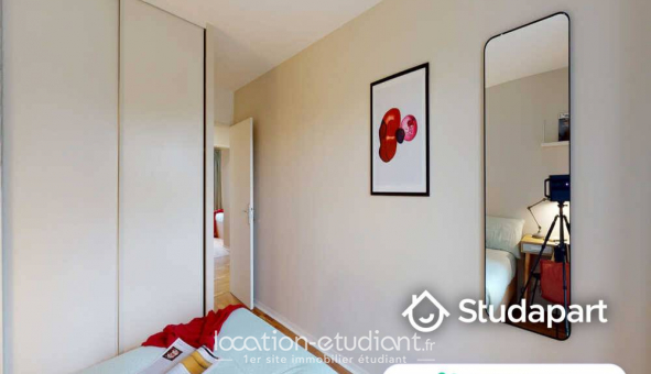 Colocation �tudiante Studio &agrave; Issy les Moulineaux (92130)
