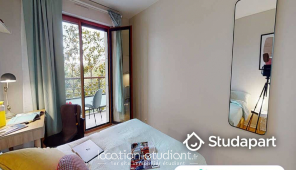 Colocation �tudiante Studio &agrave; Issy les Moulineaux (92130)