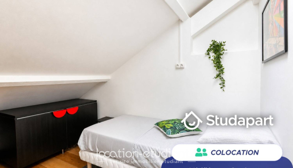 Colocation étudiante Studio &agrave; Ivry sur Seine (94200)