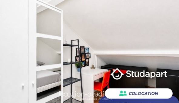 Colocation étudiante Studio &agrave; Ivry sur Seine (94200)